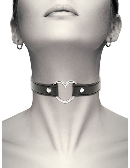 Coquette - Chic Desire Handcrafted Choker - Heart - D-226908