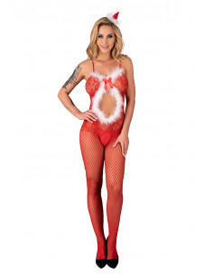 Livco Corsetti Magali Christmas Bodystocking - LV0023