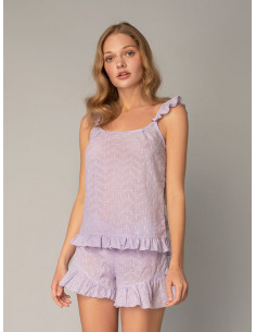 Βαμβακερό Baby Doll με σορτσάκι - ART 4179