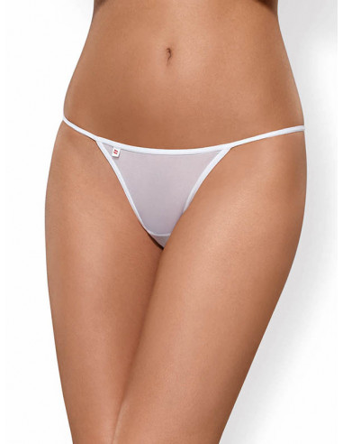 Obsessive - Luiza White Thong - D-198431