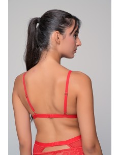 Τρίγωνο Σουτιέν με Ενίσχυση 10195 - Κόκκινο 2