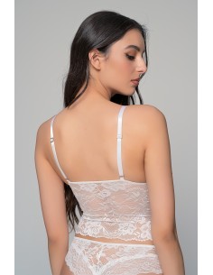 Δαντελένιο Τοπ Τιραντάκι - Ιβουάρ 2