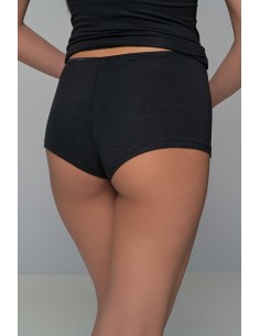 Women's Bamboo Shorts - Black 2