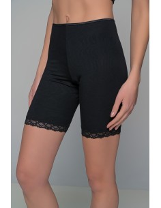 Women's Bamboo Bermuda Shorts - Black