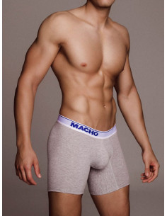 Macho Underwear - Long Boxer - MC087 - Grey 2