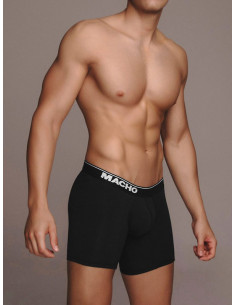 Macho Underwear - Long Boxer - MC087-00 - Black 2