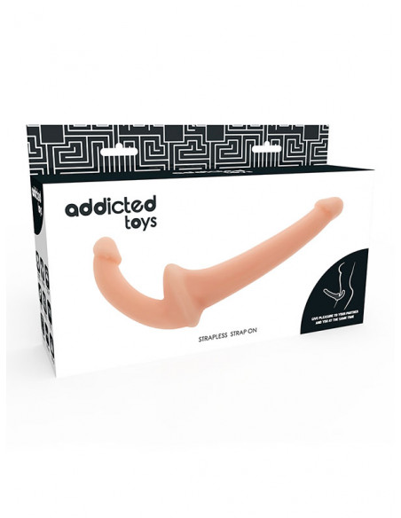 Addicted Toys - Strapless Strapon Flesh - D-222063
