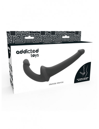 Addicted Toys - Strapless Strapon Black - D-222064