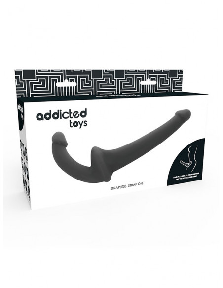 Addicted Toys - Strapless Strapon Black - D-222064