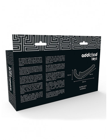 Addicted Toys - Strapless Strapon Black - D-222064