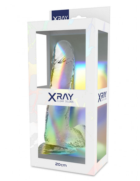 X Ray - Διαφανές Ομοίωμα Πέους 20 cm - D-224102