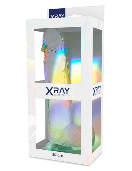 X Ray - Διαφανές Ομοίωμα Πέους 22 cm - D-224103