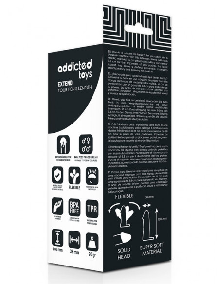 Addicted Toys - Extend Your Penis - 16 cm - D-222164
