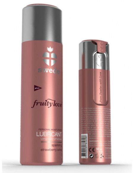 Swede - Fruity Love Λιπαντικό - Αφρώδης Οίνος Φράουλας - D-210387