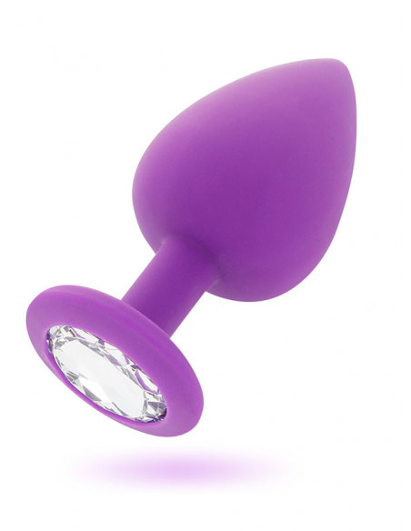 Intense - Silicone Plug Purple - Large - D-216059