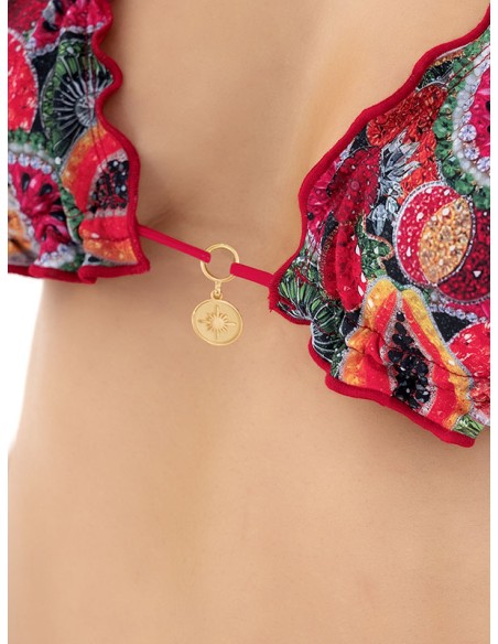 Mapale - Forbidden Fruit Thong Bikini Set - MP-67188