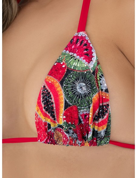 Mapale - Forbidden Fruit Thong Bikini Set - MP-67190