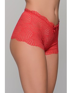 Lace boxer 1594 - Red 2